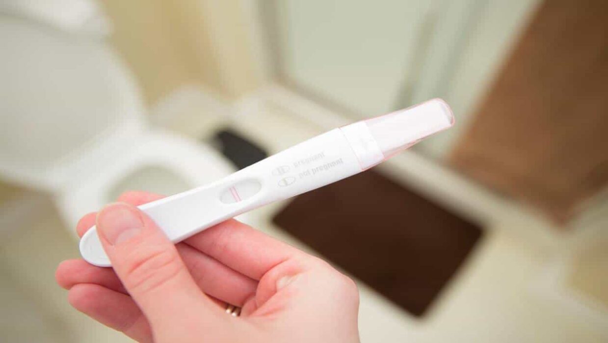 تحليل الحمل المنزلي خطين غامقين توأم
