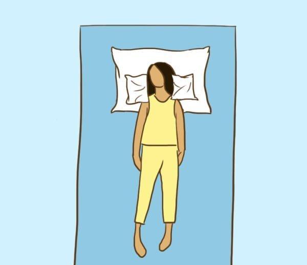 طريقة النوم الصحيحة لمرضي القولون