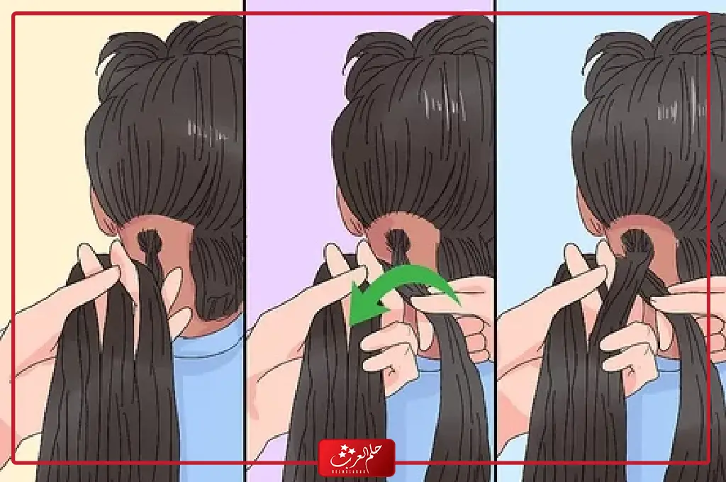 طريقة عمل ضفائر الشعر بالصور والخطوات